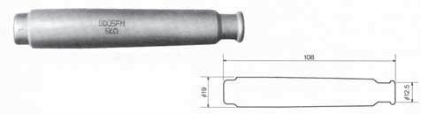 10 kω 14mm LB10EHF-R 8058 Red 10 kω 14mm Part No. Stock No.