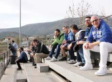 μέρους της προπόνησης που έκαναν οι άσοι του «τριφυλλιού»
