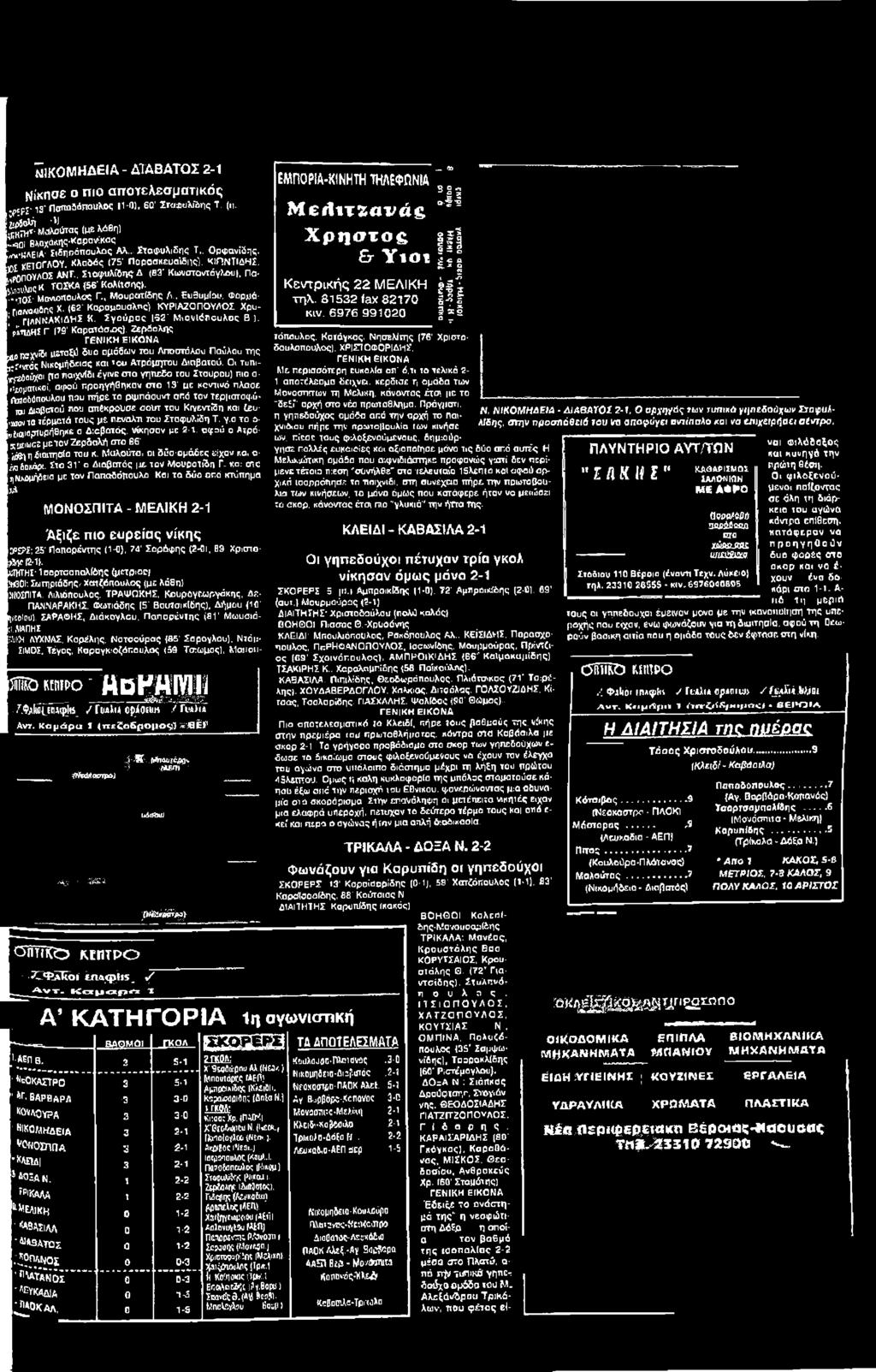 ΣΑΡΑΦΝΣι Διάκογλου. Παπσρέντπς (81' Μωυσιάϋ.ΜΠΗΣ rw m. ΛΥΧΝΑΣ. Καρέλης. Νστοούρος (85' Σαρόγλου). Ντάμ- ΣΙΜΟΣ.