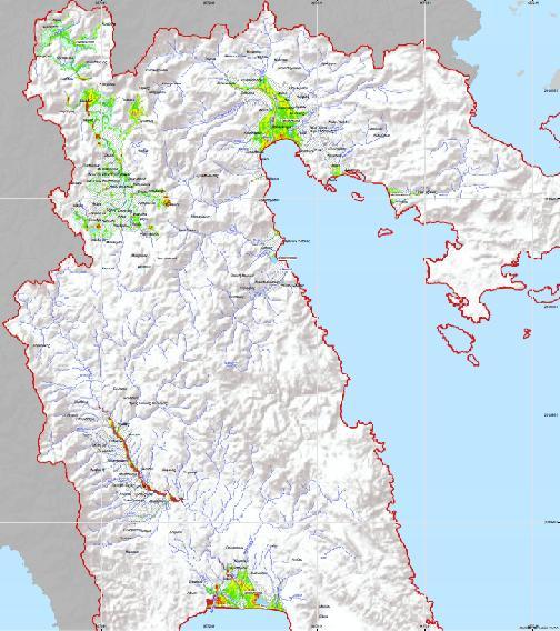 Τ=50 έτη Τ=100 έτη Τ=1000 έτη Σχήμα
