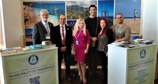 ομάδα εργασίας από το Δήμο Χερσονήσου επισκέφτηκε από 3 έως 6 Νοεμβρίου 2017 το Δήμο Binz στο τουριστικό νησί Rugen (Γερμανία) συμμετέχοντας σε πρόγραμμα εργασιών που συντονίζει η Ελληνογερμανική