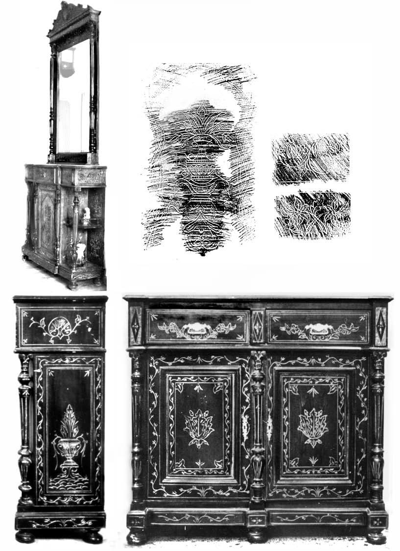Έπιπλο εισόδου, εισαγωγής από Βουλγαρία, 1895-1900 β.