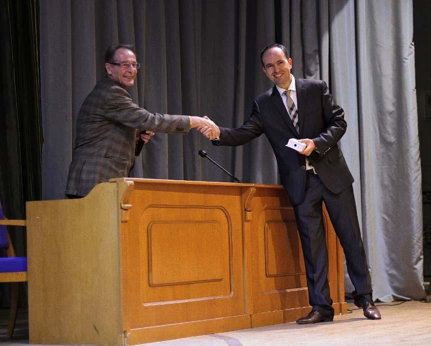 Tzortzakis wins the 2013  Citation: For key