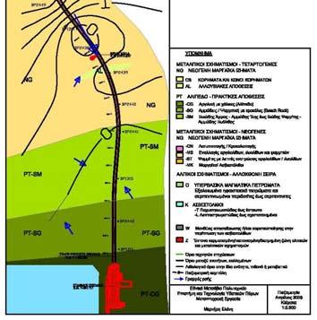 According to the design of the tunnel, it will be constructed in crown's depth of 13.7 37.6 m from the surface.