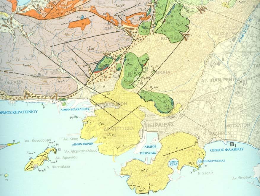 ΠΑΡΑΡΤΗΜΑ Α: Γεωλογικός Χάρτης Περιοχής