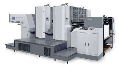 OLIVER 96 SD SERIES 4-5 color offset press Μέγιστη διάσταση χαρτιού: 965 X 640 χιλ. Ελάχιστη διάσταση χαρτιού: 469 X 318 χιλ. Διάσταση εκτυπωμένης επιφάνειας: 955 X 630χιλ.