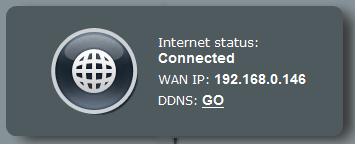 To Internet δεν είναι προσβάσιμο. Ελέγξτε αν ο δρομολογητής μπορεί να συνδεθεί στη διεύθυνση ΙΡ WAN του ISP.