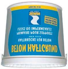 Základný náter ZÁKLADNÝ NÁTER PRE HLADKÉ ALEBO VODOTESNÉ Výrobok BETON HAFTGRUND je základný náter na zabezpečenie priľnavosti, použiteľný bez rozpúšťadla, na podklady, ktoré sú hladké alebo málo