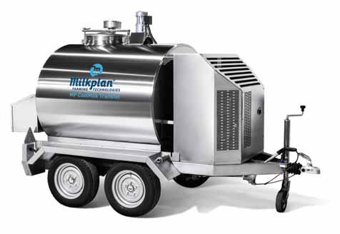 ΛΥΣΕΙΣ ΜΕΤΑΦΟΡΑΣ ΓΑΛΑΚΤΟΣ MP Cool Milk Transfer (CΤΤ 500-2000lt), Hz: 50/60 Το ψυχόμενο βυτίο μεταφοράς MP CoolMilk Transfer είναι μια έξυπνη λύση μετακίνησης και ψύξης γάλακτος για αξιόπιστη και