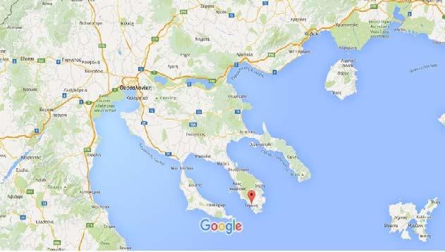 Μέσο υψόμετρο(m) : 10 Έκταση(ha) 588 Εικ.44 Όρμος Τορώνης [6] Περιγραφή : Η περιοχή βρίσκεται στο ΝΔ τμήμα της χερσονήσου Σιθωνίας.