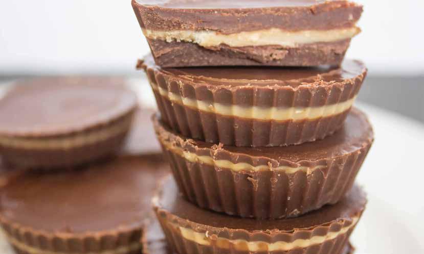 ΝΕΟ ΠΡΟΪΟΝ NEW PRODUCT Σοκολατάκια με Φιστικοβούτυρο με Καραμέλα Peanut Butter Cups with Caramel Η
