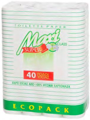 #5-2.31 ÏéêéáêÜ Åßäç ÕãéåéíÞ - Êáèáñéüôçôá 8 x 8 5 202505 010064 MAXI 2ply Toilet Paper DECO 8 Rolls