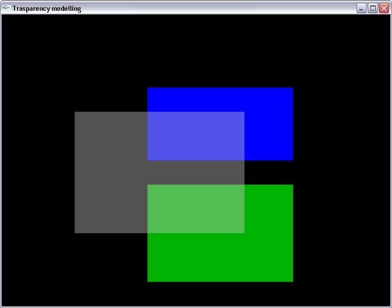 glvertex3f(-10,-25,-20); //Drawing a tranparent gray rectangle (A=0.6) glcolor4f(0.8,0.