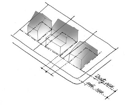 11.6.1 Gabarit i osnova zgrade Gabarit zgrade je geometrijsko telo maksimalnih dimenzija u okviru koga se može upisati objekat. Osnova objekta je horizontalna projekcija gabarita objekta.