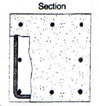 3 Odlamanje betona u dubinu i ozrnjavanje_(pbp-3) Nakon hidrodemoliranja do 3,0 cm, na pojedinim mjestima potrebno je ukloniti beton iza korodirane armature 3,0 cm sve do bubine od 5 cm.