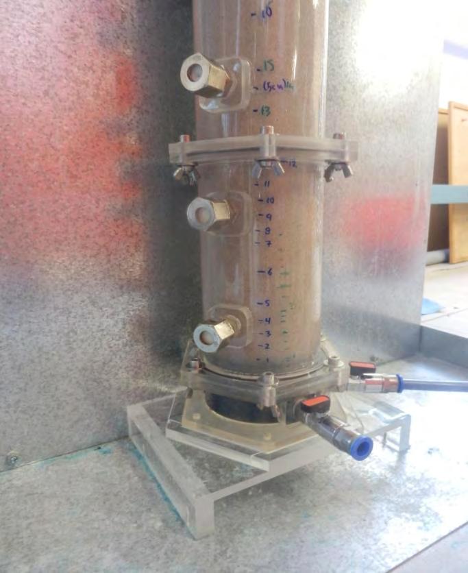 Chapter 5: Injection tests of colloidal silica into granular soil Figure 5.