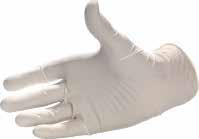 40 ΠΡΟΣΤΑΣΊΑ & ΑΣΦΆΛΕΙΑ LATEX HAND - Προστατευτικά Γάντια Λάτεξ ΕΦΑΡΜΟΓΕΣ: Γάντια λατέξ, EN374-1/2/3, πολύ ελαφρά πουδραρισμένα με τυλιχτή άκρη. Τιμή Τεμαχίου 140.
