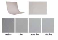 ΛΕΙΑΝΤΙΚΑ 7 Classic Line Soft Pad ΕΦΑΡΜΟΓΕΣ: Για το τελείωμα της λείανσης με το χέρι σε πολύ δύσκολα σημεία. Βοηθητικά Λείανσης 138.924 Classic Line Soft Pad 140 x 115 mm medium 138.