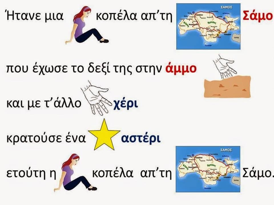 1η Φάση: Γνωριμία με τα ληρολογήματα του Γιώργου Σεφέρη.