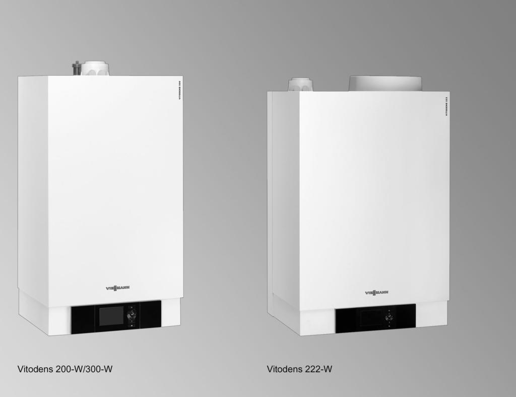 VIESMANN VITODENS Cazan în condensaţie pe combustibil gazos 1,9 până la 35,0 kw Instrucţiuni de proiectare VITODENS 200-W Tip