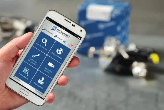 Motorservice App Φορητή πρόσβαση σε τεχνογνωσία