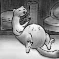 Hush, little weasel!
