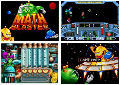 Εικόνα 2 : Serious Game : Math Blaster [15] Στα πλαίσια της πτυχιακής αυτής εργασίας, αναπτύχθηκε ένα σύστημα εικονικού σχολείου το οποίο θα υποστηρίζει Serious Games.