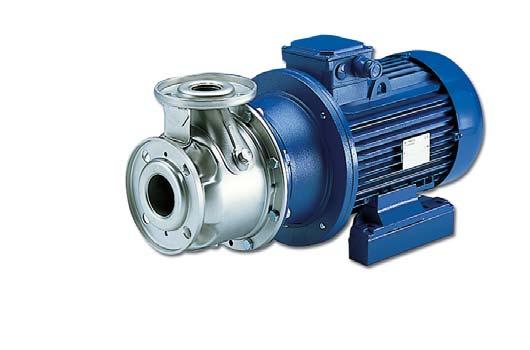 SH Series Centrifugal pumps entirely made of AISI 36 stainless steel according to EN 733 (ex DIN 24255). Designed to pump hot, cold and moderately aggressive liquids.