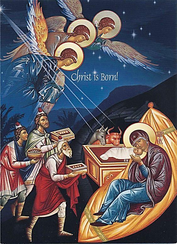 for the Christmas holiday. Sunday School will resume in the New Year! Wishing everyone a Kales Yiortes and Merry Christmas and Happy New Year!