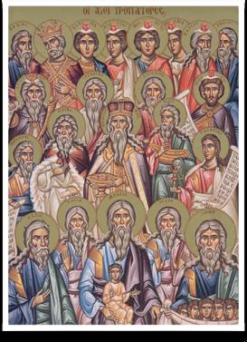 ANNUNCIATION GREEK ORTHODOX CATHEDRAL OF NEW ENGLAND WEEKLY BULLETIN 17 December 2017 Sunday of the Holy Forefathers Τhe Three Holy Υouths the Holy Prophet Daniel Κυριακὴ τῶν Ἁγίων Προπατόρων Τῶν