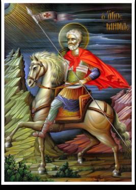 ANNUNCIATION GREEK ORTHODOX CATHEDRAL OF NEW ENGLAND WEEKLY BULLETIN 10 December 2017 The Holy Martyrs Menas Kallikelados, Hermogenes, and Evgraphos Τῶν Ἁγίων Μαρτύρων Μηνᾶ τοῦ Καλλικελάδου,