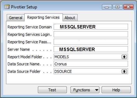 Δηθφλα 133: Οζφλε Pivotier Setup (Καξηέια Reporting Services) 1.
