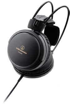 High-End Audiophile Open-Backed Dynamic Headphones 15/5/2017 ATH-AD1000X ATH-AD2000X Δυναμικά Ακουστικά ανοικτού τύπου, High Resolution Αυτορυθμιζόμενο σύστημα στήριξης τύπου 3D wing για πολύωρη