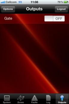 iphone App user guide 5 αριθµό. Πατήστε το κουµπί "Help" για να δείτε τον αριθµό της εξόδου στην λίστα. είτε την λίστα παρακάτω στις οδηγίες. 5. Για παράδειγµα, αν ονοµάσατε την έξοδο "Gate" και ενεργοποιείται µε το ρελέ του συστήµατος, θα έχει τον αριθµό 3.