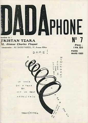Το 1920 διοργανώνεται στο Βερολίνο η 1 η Διεθνής Γιορτή του Νταντά. Τα έντυπα που κυκλοφορούν είναι το Der Dada, το Pleite, το Jedermann sein eigner Fussball, το Die rosa Brille και το Das Bordell.