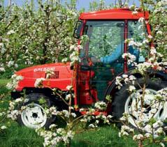 Energy 60-80 ZELO SPECIALIZIRAN 4 POGONSKI TRAKTOR - za ozke vinograde 9 Traktorji GOLDONI ENERGY skupaj s serijo 3050 danes predstavljajo najbolj iskano skupino traktorjev v programu