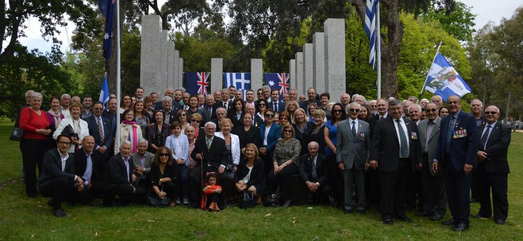H Επέτειος του «ΟΧΙ» στην Καμπέρα 2017 Αντιπροσωπεία από το Συμβούλιό μας έλαβε μέρος στην
