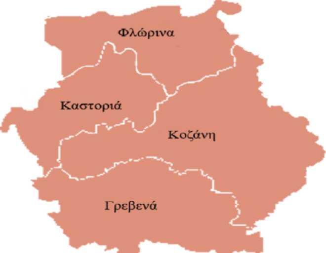 Γ. Ο ΑΞΟΝΑΣ ΤΗΣ ΕΓΝΑΤΙΑΣ ΟΔΟΥ- ΠΕΡΙΓΡΑΦΗ ΤΟΥ ΕΡΓΟΥ ΚΑΙ ΤΗΣ ΠΕΡΙΟΧΗΣ ΔΙΕΛΕΥΣΗΣ ΤΟΥ Χάρτης Γ.5.4 
