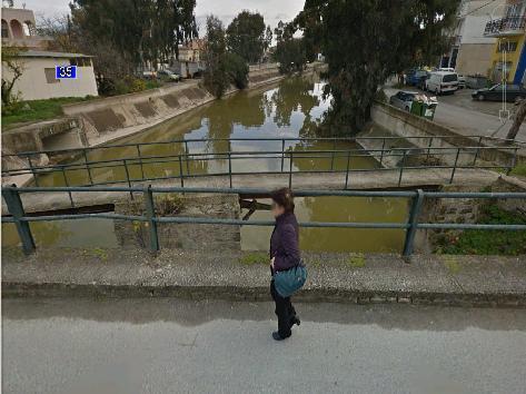 περιοχή στα όρια της πόλης της Ζακύνθου (ρέμα γ. Χαραλάμπη), το οποίο είναι και διευθετημένο. Σημαντική λεκάνη απορροής έχει και το ρέμα που καταλήγει στην παραλία Λαγανά. Εικόνα 4-4: Ρέμα γ.