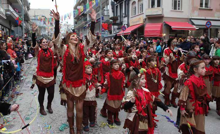 ΑΠΟΚΡΙΕΣ ΣΤΗΝ ΕΛΛΑΔΑ 11 ΑΝΑΧΩΡΗΣΕΙΣ: 17/2 ΏΡΑ ΑΝΑΧΩΡΗΣΗΣ: 07:30 Κοζανίτικο Καρναβάλι «Μπουρανίδες» ΛΑΡΙΣΑ Grecotel Larissa Imperial Ένα ξενοδοχείο-κόσμημα μέσα στην πόλη της Λάρισας, μόλις 5 λεπτά