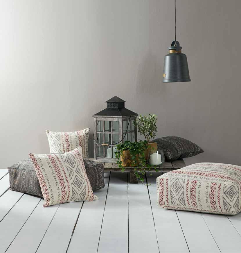 POUFS & FLOOR PILLOWS Brown Gray