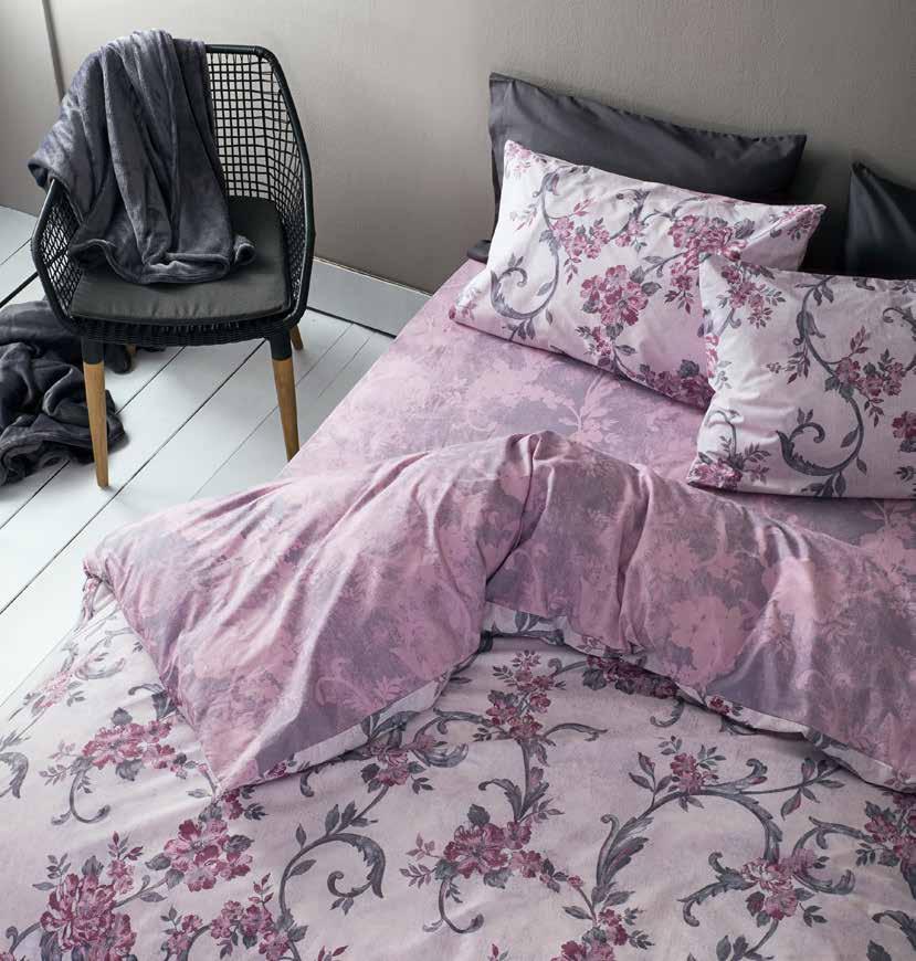 Segovia Purple BED LINEN 100% Percale Co