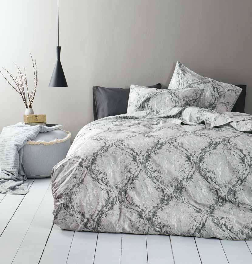 Romano Gray BED LINEN 100% Satin