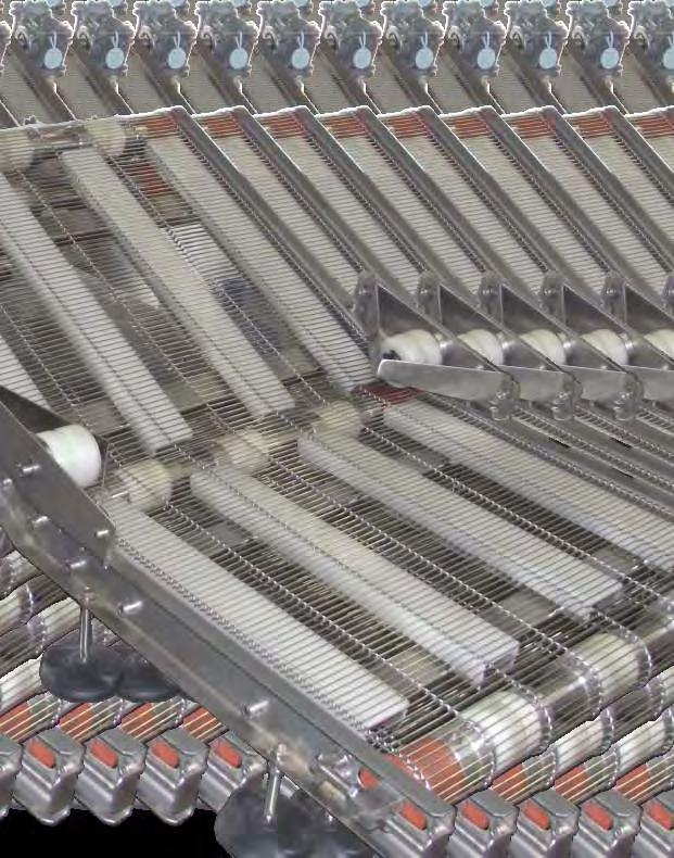 BENZI METALICE Benzile metalice pot avea diferite configuratii in functie de aplicatii (sortare, glazurare, racire, fierbere, spalare, prajire,