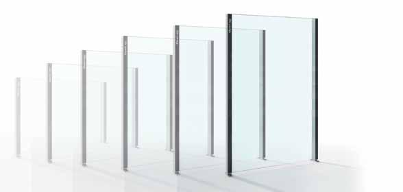 Το σύστημα Glass Wall είναι διαθέσιμο σε 6 βασικούς τύπους - OA 1000, OA 1100, OA 1200, OA 1600, OA 1800, OA 2000 βάσει παραμέτρου ύψους και κάθε είδος διατίθεται σε 5 διαφορετικά μήκη - 1000 mm,