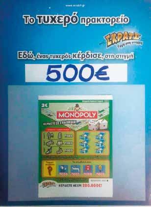 ΟΔΗΓΟΣ ΚΑΛΩΝ ΠΡΑΚΤΙΚΩΝ ΚΑΤΑΣΤΗΜΑΤΩΝ ΟΠΑΠ 22 Προβολή μηνυμάτων ΣΚΡΑΤΣ Προτείνεται σε μία από τις οθόνες να προβάλουμε μηνύματα για το ΣΚΡΑΤΣ.
