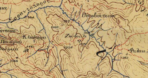 Τέλος, γραμμικά είναι τα διοικητικά όρια των νομών όπως και τα όρια κράτους τα οποία σχεδιάζονται μόνο στα φύλλα της και όχι στα ελληνικά