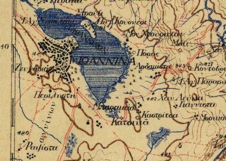 μεγάλοι οικισμοί καθώς και επιφάνειες που χαρακτηρίζουν δάση,