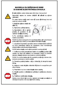 Navodila za uporabo osebnega ali tovorno - osebnega