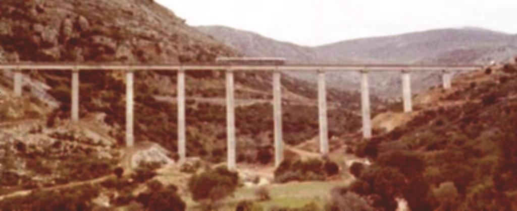 Σιδηροδρομική γέφυρα Αχλαδόκαμπου (1970) (Παγώνης-Χρονέας-Κινάτος ΠΑΝΤΕΧΝΙΚΗ ΑΕ)